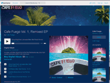 Tablet Screenshot of cafefuego.bandcamp.com