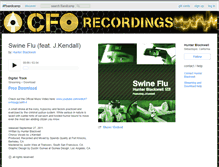 Tablet Screenshot of hunterblackwell.bandcamp.com