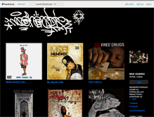 Tablet Screenshot of moehendrix.bandcamp.com