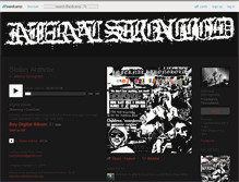 Tablet Screenshot of infernalstronghold.bandcamp.com