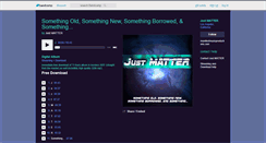 Desktop Screenshot of justmatter.bandcamp.com