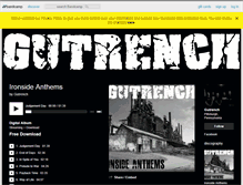 Tablet Screenshot of gutrench.bandcamp.com