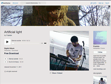 Tablet Screenshot of franklin1.bandcamp.com