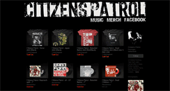 Desktop Screenshot of citizenspatrol.bandcamp.com