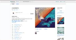 Desktop Screenshot of choochootheband.bandcamp.com