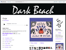 Tablet Screenshot of darkbeach.bandcamp.com