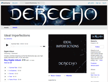 Tablet Screenshot of derecho-rock.bandcamp.com