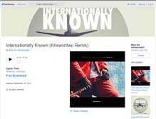 Tablet Screenshot of internationallyknown.bandcamp.com