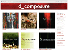Tablet Screenshot of dcomposure.bandcamp.com