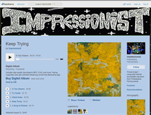 Tablet Screenshot of impressionist.bandcamp.com