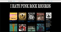 Desktop Screenshot of ihatepunkrock.bandcamp.com