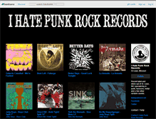 Tablet Screenshot of ihatepunkrock.bandcamp.com