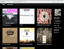 Tablet Screenshot of ketchyshuby.bandcamp.com