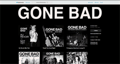 Desktop Screenshot of gonebad.bandcamp.com
