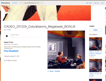 Tablet Screenshot of cadeo.bandcamp.com