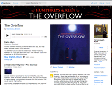 Tablet Screenshot of humphreysandkeen.bandcamp.com