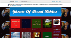 Desktop Screenshot of ghostsofdeadtables.bandcamp.com