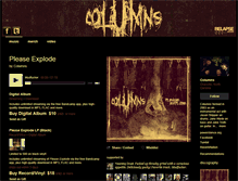 Tablet Screenshot of columns.bandcamp.com