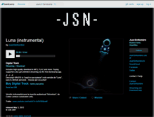 Tablet Screenshot of juansinnombre.bandcamp.com