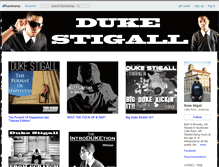 Tablet Screenshot of dukestigall.bandcamp.com