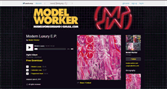 Desktop Screenshot of modelworker.bandcamp.com