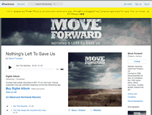 Tablet Screenshot of moveforward.bandcamp.com