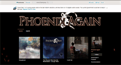 Desktop Screenshot of phoenixagain.bandcamp.com