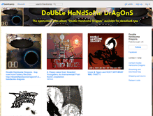 Tablet Screenshot of doublehandsomedragons.bandcamp.com