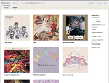 Tablet Screenshot of bangersbangers.bandcamp.com