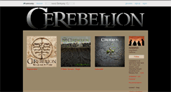 Desktop Screenshot of cerebellion.bandcamp.com