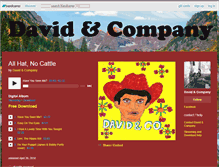 Tablet Screenshot of davidcompany.bandcamp.com