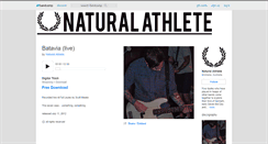 Desktop Screenshot of naturalathlete.bandcamp.com