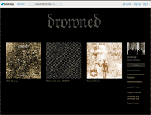 Tablet Screenshot of drowned.bandcamp.com