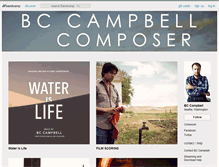 Tablet Screenshot of bccampbell.bandcamp.com
