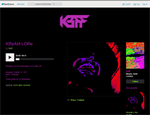 Tablet Screenshot of keff.bandcamp.com