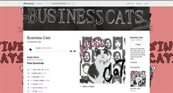 Desktop Screenshot of businesscats.bandcamp.com