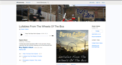 Desktop Screenshot of darencallow.bandcamp.com