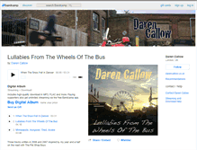 Tablet Screenshot of darencallow.bandcamp.com