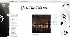 Desktop Screenshot of jdandthetakers.bandcamp.com