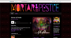 Desktop Screenshot of mortarandpestle.bandcamp.com