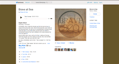 Desktop Screenshot of braveatsea.bandcamp.com