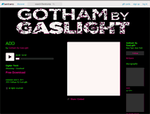 Tablet Screenshot of gothambygaslight.bandcamp.com