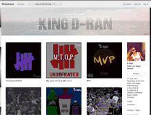 Tablet Screenshot of kingdran.bandcamp.com