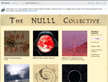 Tablet Screenshot of nulllcollective.bandcamp.com