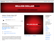Tablet Screenshot of christopheruckermann.bandcamp.com