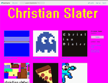 Tablet Screenshot of christianslater.bandcamp.com