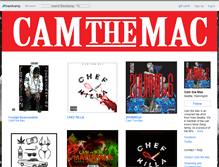 Tablet Screenshot of camthemac206.bandcamp.com