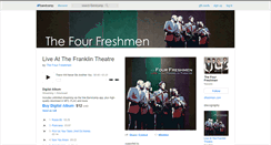 Desktop Screenshot of fourfreshmen.bandcamp.com