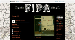 Desktop Screenshot of fipa.bandcamp.com
