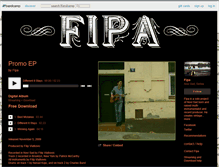 Tablet Screenshot of fipa.bandcamp.com